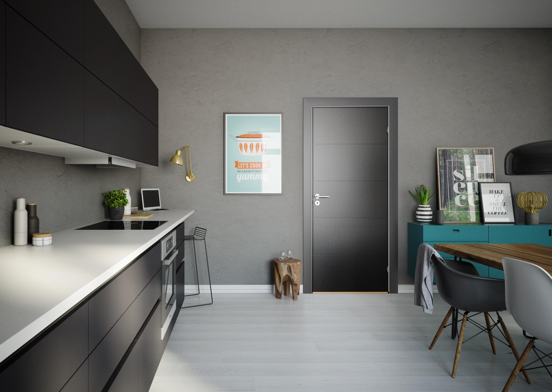 Glatte døre - minimalistisk med uendelige muligheder