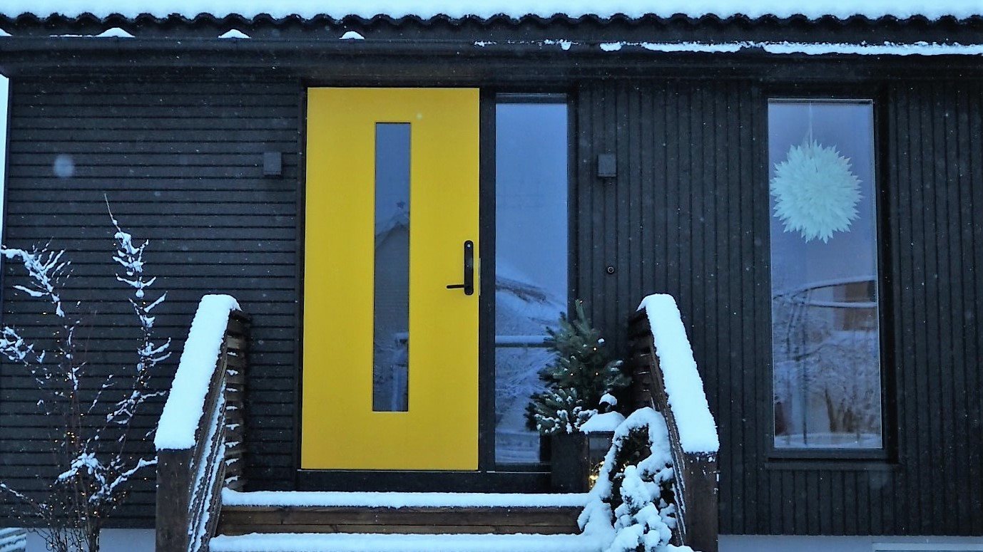 Dør med lav energi holder varmen inde og kulden ude